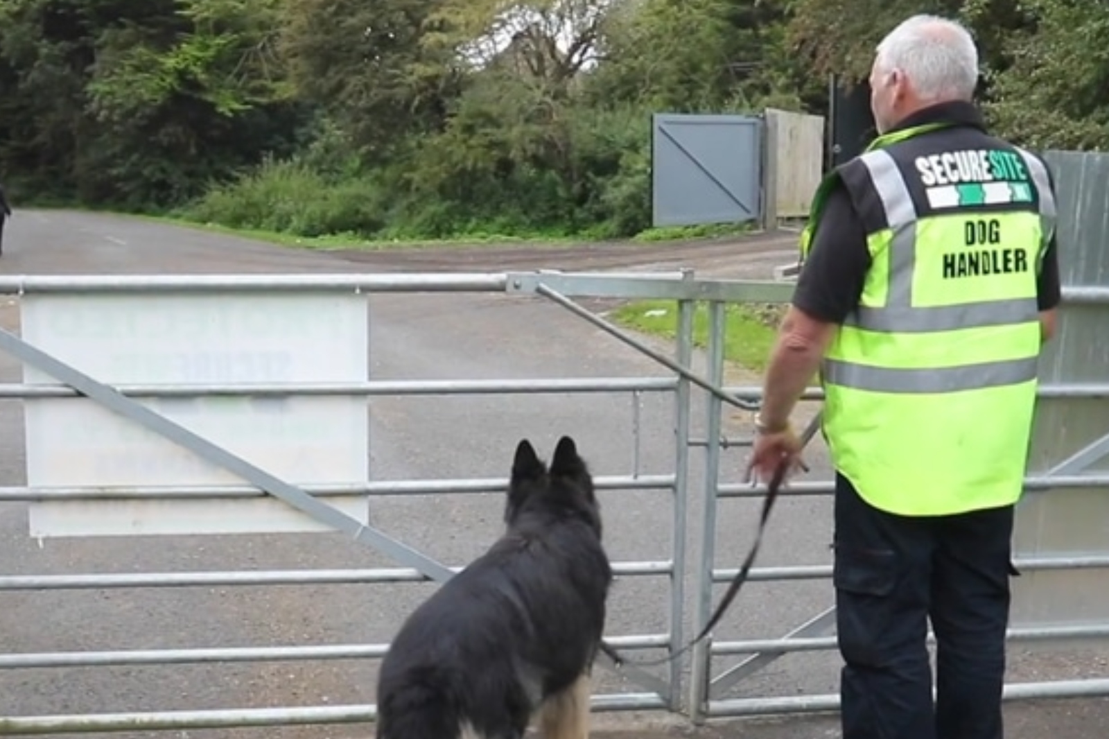 security dog handlers