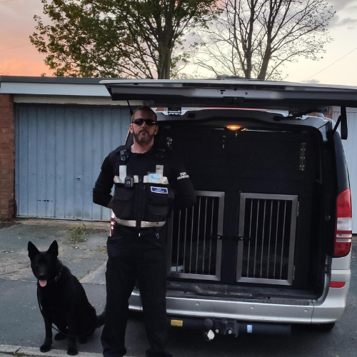 Why Become a Security Dog Handler?